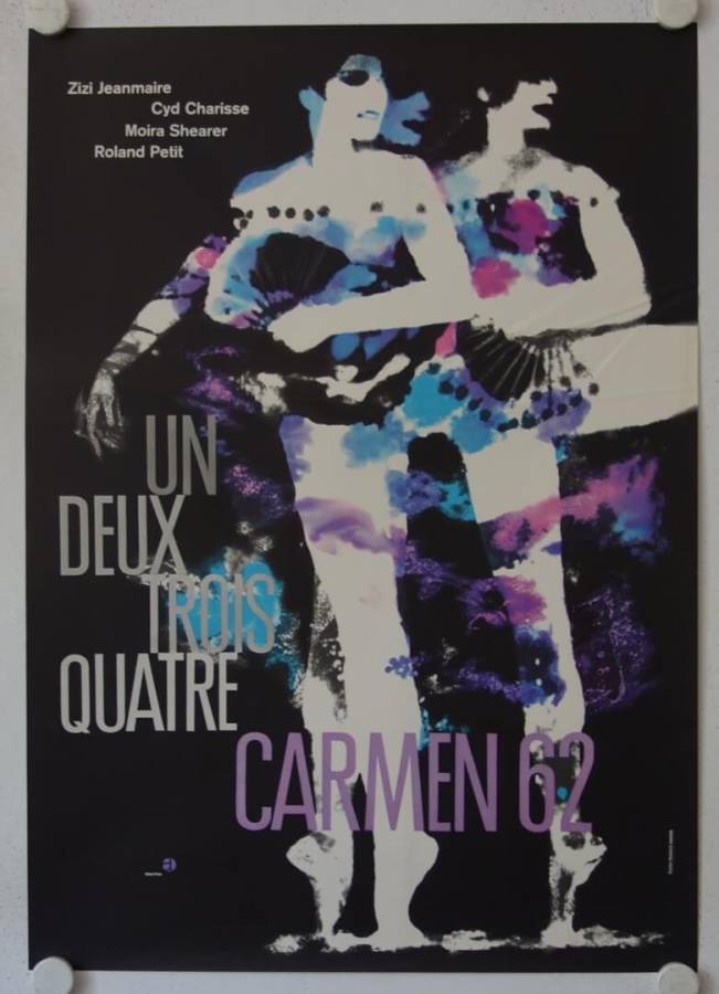 Un, deux, trois, quatre! original release german movie poster